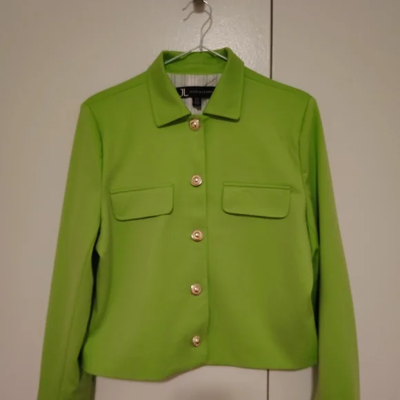 🔥 SALE 💯 Jules And Leopold Women's Green Jacket - Picture 1 of 2